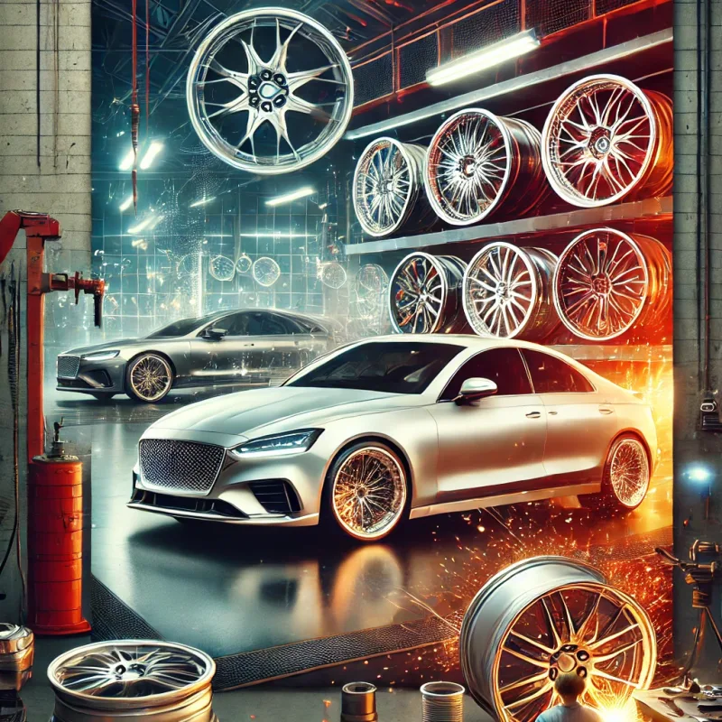 DALL·E 2024-11-11 14.42.18 - A modern, high-quality vertical banner image for a luxury rim repair and restoration company website slider. Show luxury cars with polished, high-end